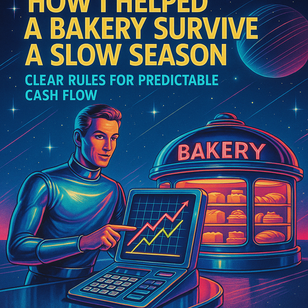 How I Helped a Bakery Survive a Slow Season: Clear rules for predictable cash flow