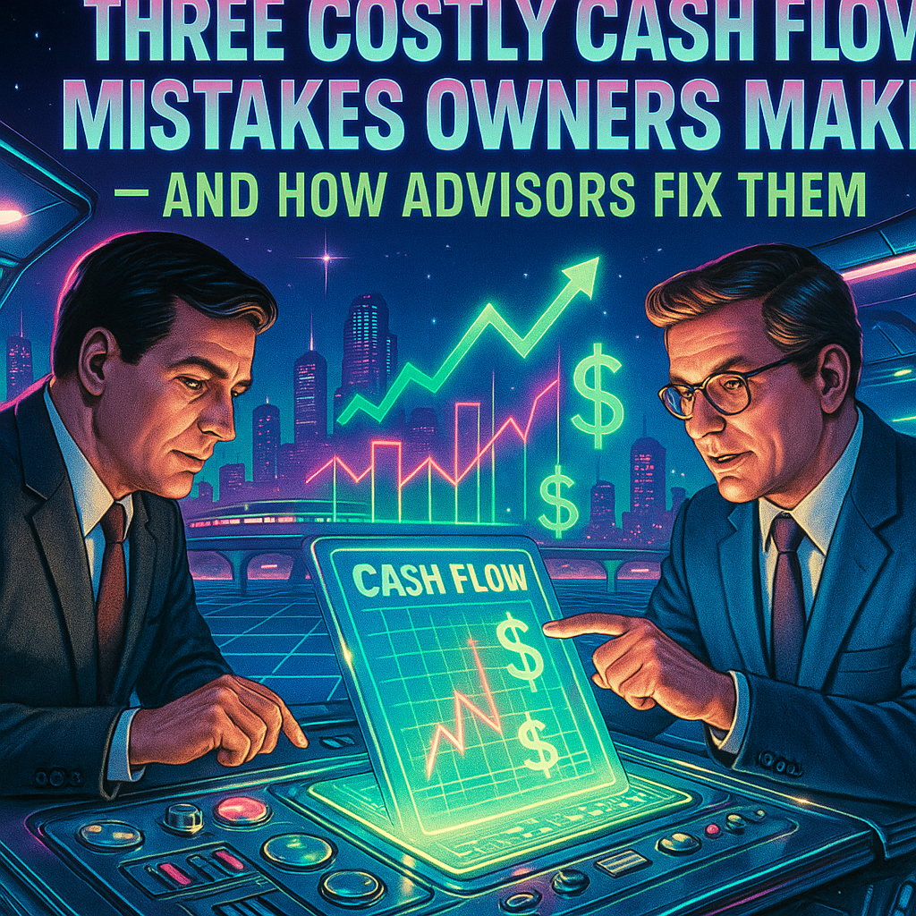 Three Costly Cash Flow Mistakes Owners Make — And How Advisors Fix Them