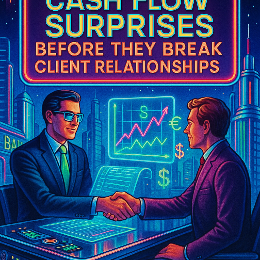 How to stop cash flow surprises before they break client relationships