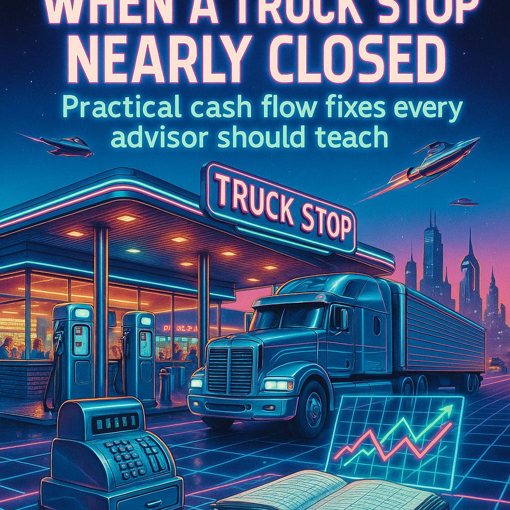 When a Truck Stop Nearly Closed: Practical cash flow fixes every advisor should teach