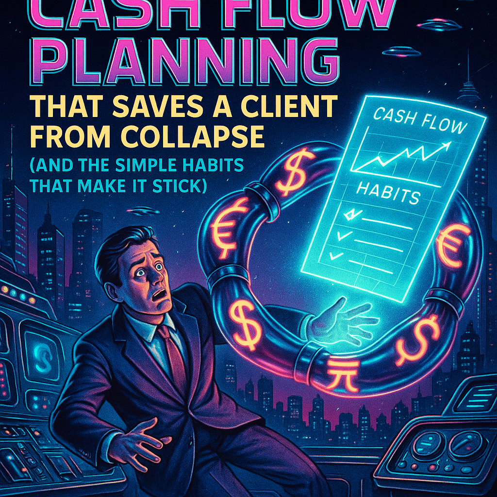 Cash flow planning that saves a client from collapse (and the simple habits that make it stick)