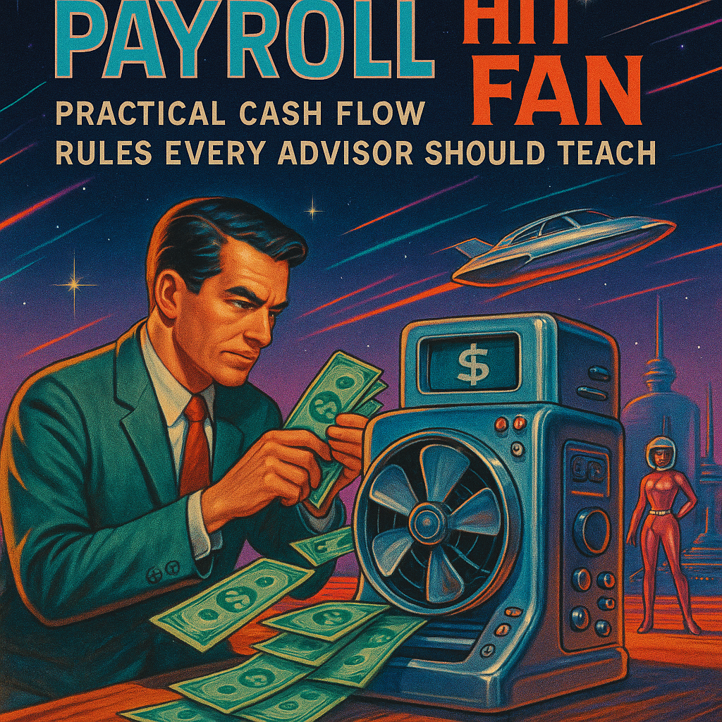 When the Payroll Hit the Fan: Practical Cash Flow Rules Every Advisor Should Teach