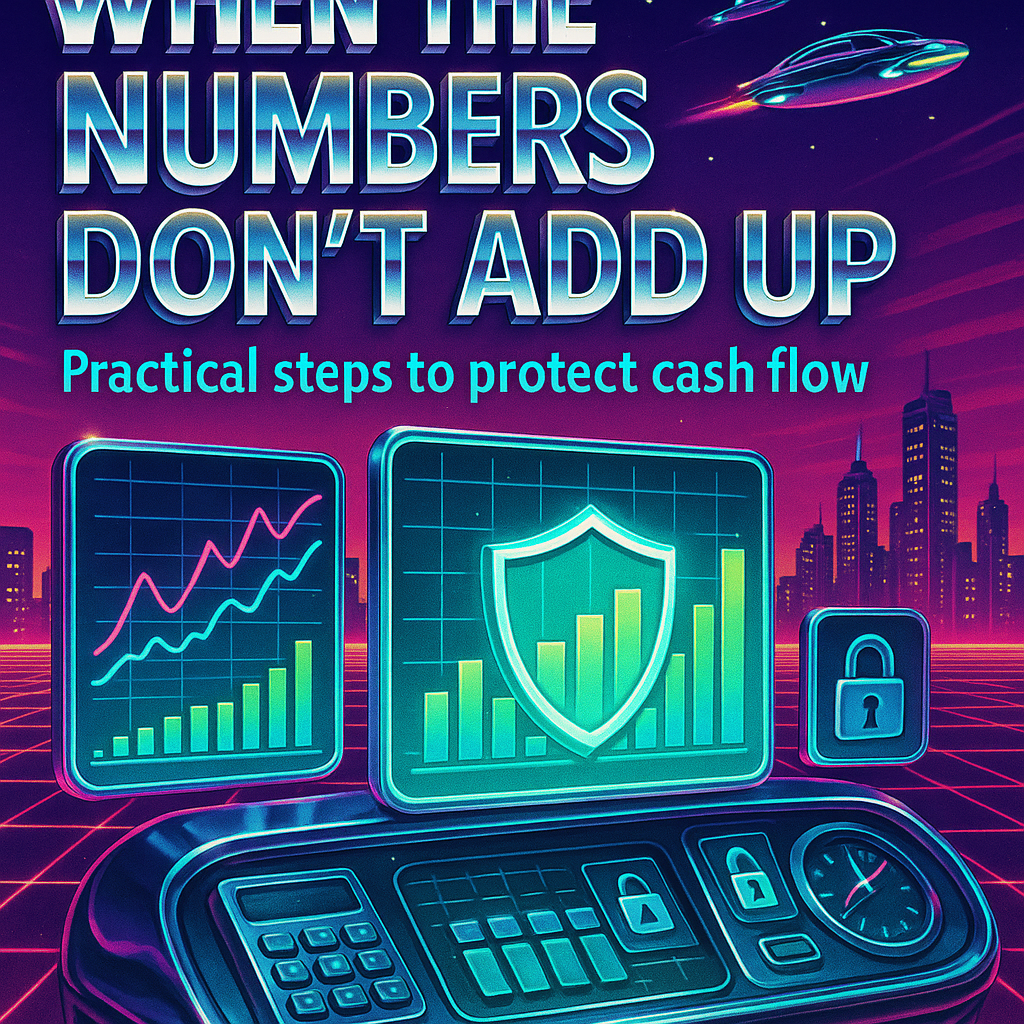 When the Numbers Don’t Add Up: Practical steps to protect cash flow