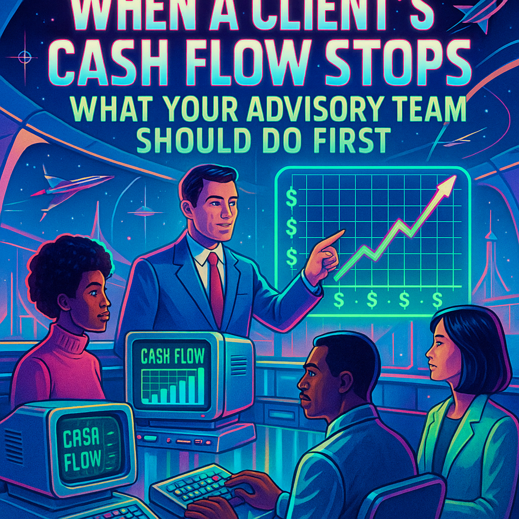 When a Client’s Cash Flow Stops, What Your Advisory Team Should Do First
